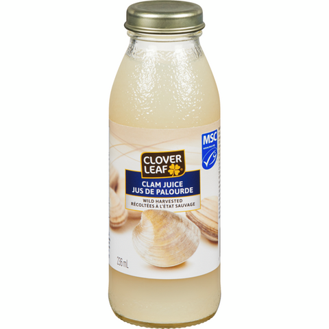Clover Leaf Clam Juice (12 X 236Ml) - Stocked Cases