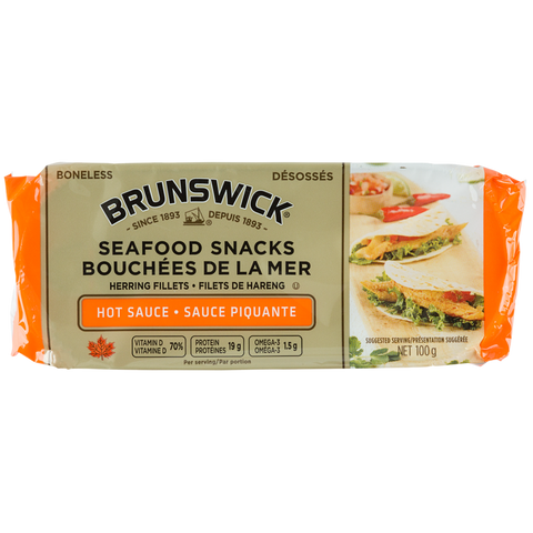 Brunswick Snacks Hot Sauce - 18 Pack - Stocked Cases
