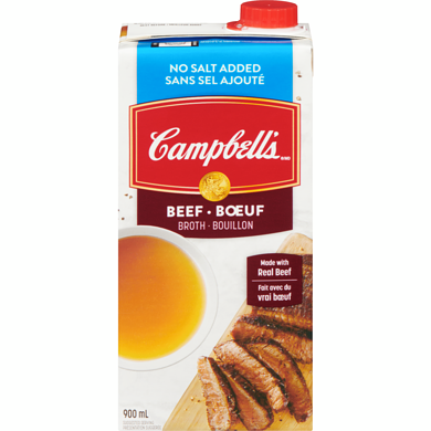 Campbell'S Broth Beef No Salt (12 X 900Ml) - Stocked Cases
