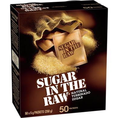 Sugar In The Raw - 12 Packs, 500G Each