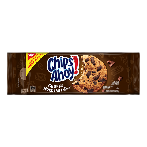 Christie Chips Ahoy Chunks 251G - Pack Of 12 - Stocked Cases