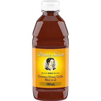 Diana Bbq Sauce Honey & Garlic 500Ml - Pack Of 10 - Stocked Cases