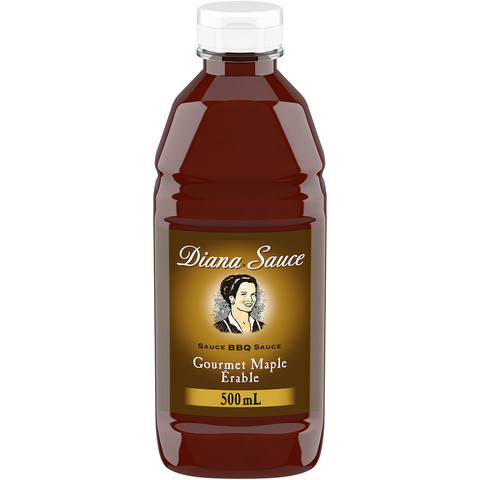 Diana Bbq Sauce Maple Syrup 500Ml - Pack Of 10 - Stocked Cases