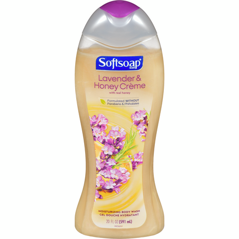 Soft Soap Body Wash Honey Creme & Lavender (4 X 591ML)