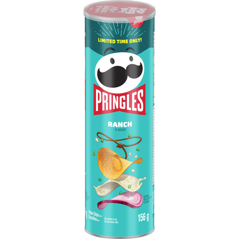 Pringles Chips Ranch - 14 Pack - Stocked Cases
