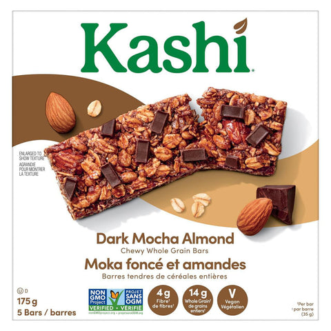 Kashi Chewy Granola Bars Dark Mocha - 8 Pack - Stocked Cases