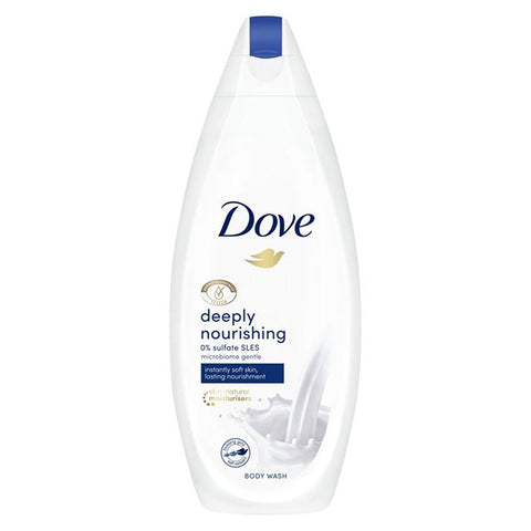 Dove Body Wash Deep Moisture - 6 Pack - Stocked Cases