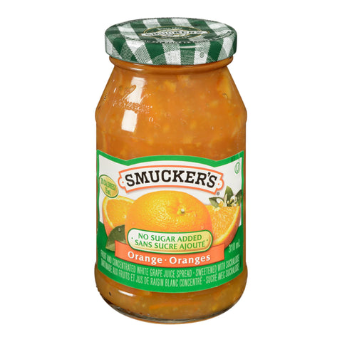 Smucker'S Spread No Sugar Orange Marmalade - 12 Jars, 310Ml Each