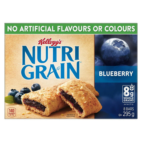 Nutri-Grain Cereal Bar Blueberry - 12 Pack - Stocked Cases
