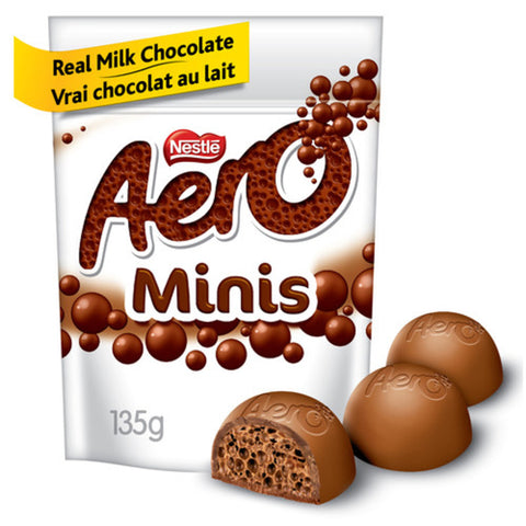 Nestle Aero Minis Milk 135G 10 Pack - Stocked Cases