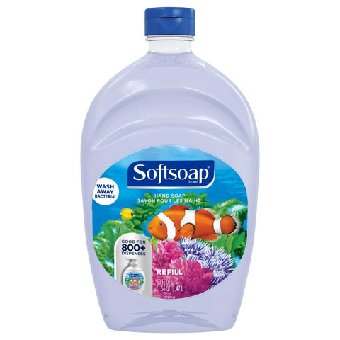 Soft Soap Liquid Hand Soap Refill - 9 Bottles, 946Ml Each