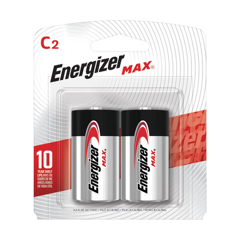 Energizer Batteries C2 - 12 Pack - Stocked Cases