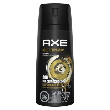 Axe Body Spray Gold Temptation 113G - Pack Of 12 - Stocked Cases