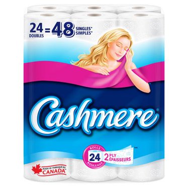 Cashmere Bath Tissue Double Roll (48 X 2) - Stocked Cases
