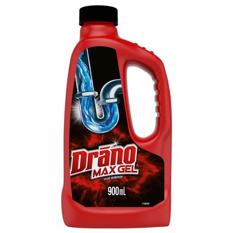 Drano Liquid Drain Cleaner Max 12 Pack 900Ml - Stocked Cases