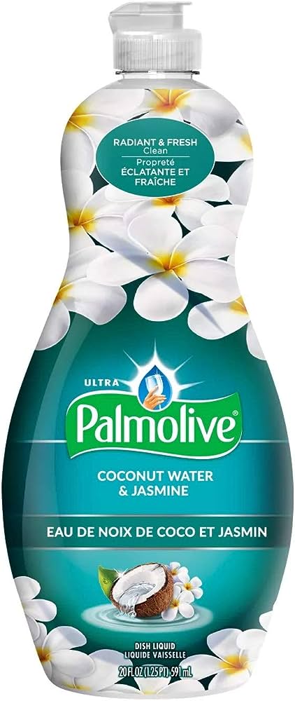 Palmolive Dish Liquid Ultra Coconut Water & Jasmine 591Ml - Pack Of 9 - Stocked Cases