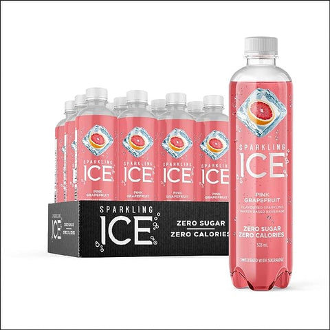 Sparkling Ice Drink Pink Grapefruit - 12 Pack
