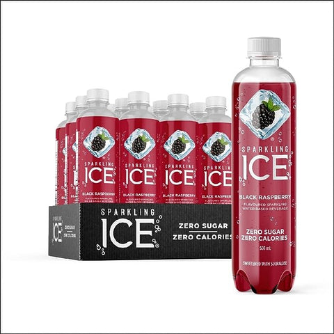 Sparkling Ice Drink Black Raspberry - 12 Pack