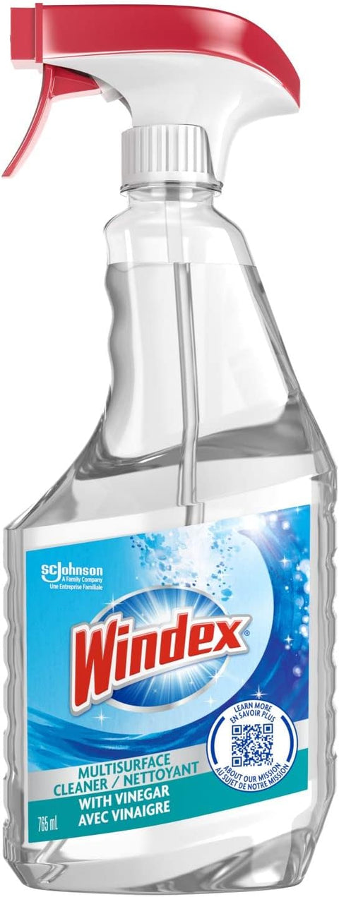 Windex Multisurface Cleaner With Vinegar (12 X 765Ml)