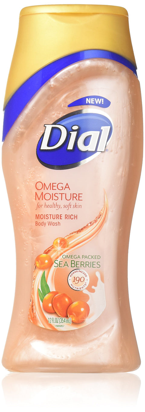 Dial Body Wash Omega Moisture - 6 Pack - Stocked Cases