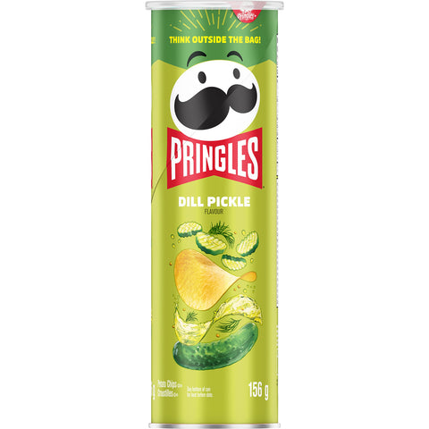 Pringles Chips Dill Pickle - 14 Pack - Stocked Cases