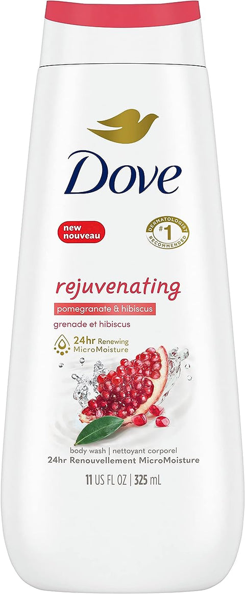 Dove Body Wash Pomegranate - 6 Pack - Stocked Cases