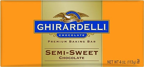 Ghiradelli Bars Semi Sweet - 12 Pack - Stocked Cases