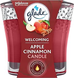 Glade Candle Apple & Cinnamon - 6 Pack - Stocked Cases