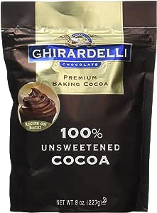 Ghiradelli Unsweetened Cocoa Powder - 6 Pack - Stocked Cases