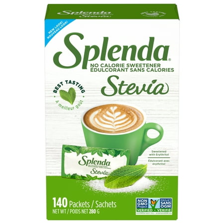 Splenda Stevia Sweetener - 12 Boxes, 40 Packets Each