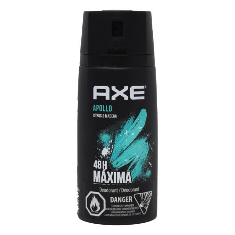 Axe Apollo Deodorant Body Spray (12 X 113G) - Stocked Cases