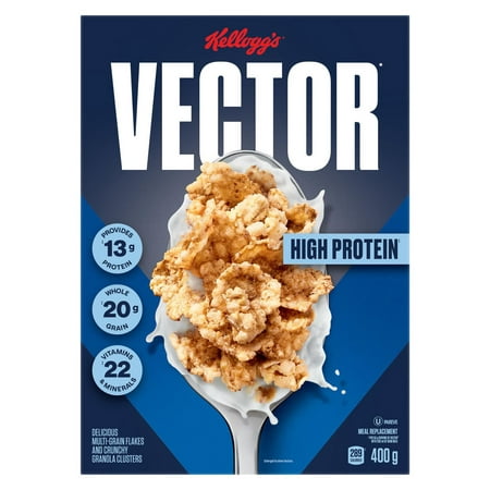 Kellogg'S Vector Cereal Meal Replacement - 14 Pack - Stocked Cases