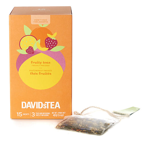 David'S Tea Caribbean Crush - 6 Boxes, 12 Tea Bags Each - Stocked Cases