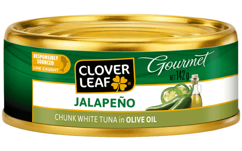 Clover Leaf Flaked White Oil Tuna Jalapeno (12 X 142G) - Stocked Cases