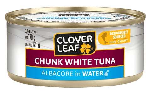 Clover Leaf Chunk White Tuna (24 X 170G) - Stocked Cases