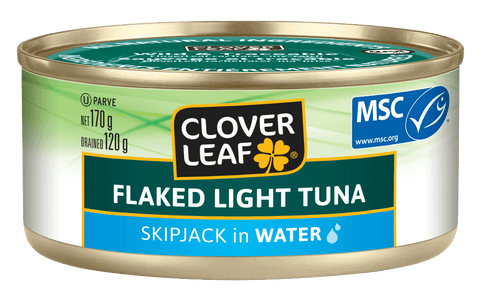 Clover Leaf Flaked Tuna Skipjack (24 X 170G) - Stocked Cases