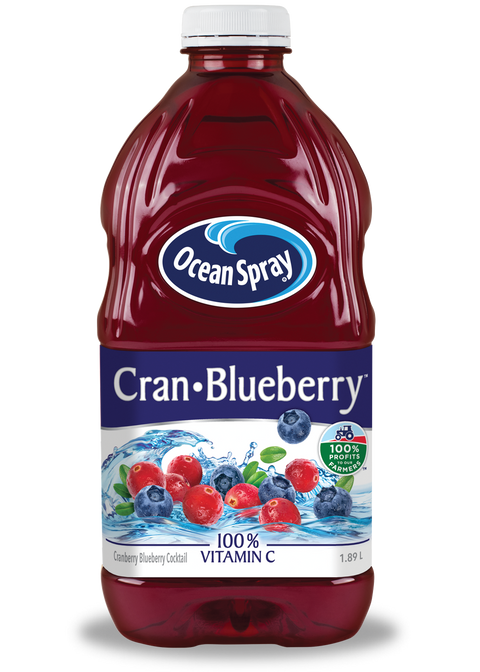Ocean Spray Cocktail Cranberry & Blueberry - 8 Pack - Stocked Cases