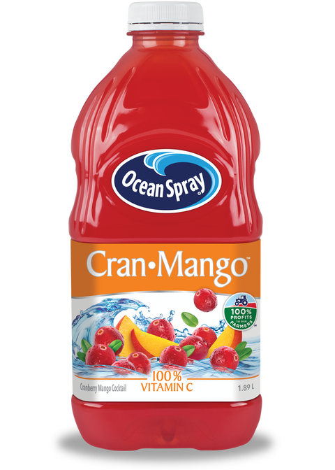 Ocean Spray Cocktail Cranberry & Mango - 8 Pack - Stocked Cases