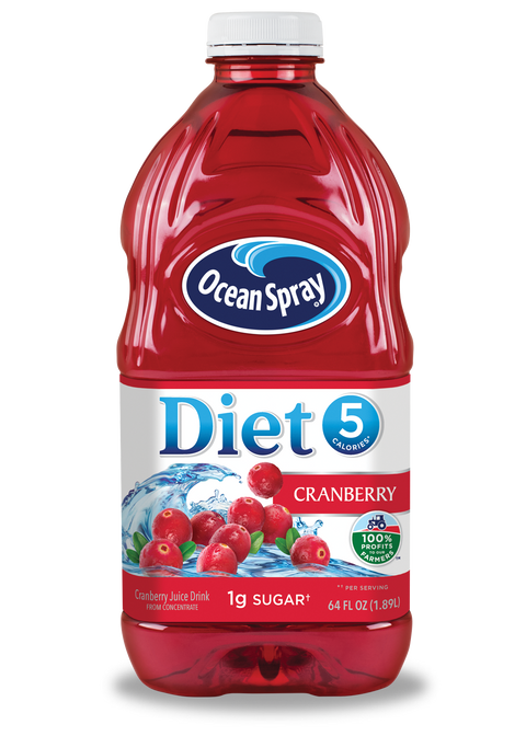 Ocean Spray Cocktail Diet Cranberry - 8 Pack - Stocked Cases