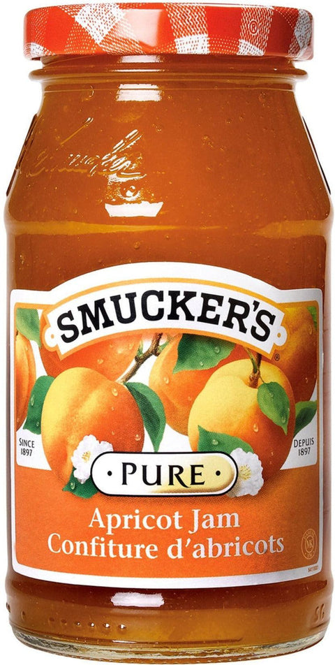 Smucker'S Spread Pure Apricot Jam - 12 Jars, 500Ml Each