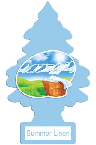 Little Tree Air Freshener Summer Linen - 144 Pack - Stocked Cases