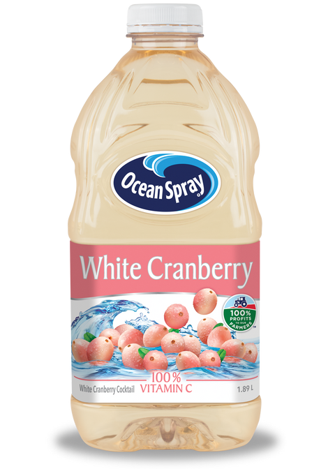 Ocean Spray Cocktail White Cranberry - 8 Pack - Stocked Cases