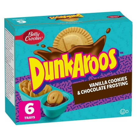 Dunkaroos Chocolate Chip 168G 6 Pack - Stocked Cases