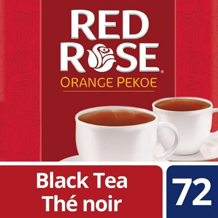 Red Rose Tea Bags Orange Pekoe - 12 Boxes, 72 Tea Bags Each