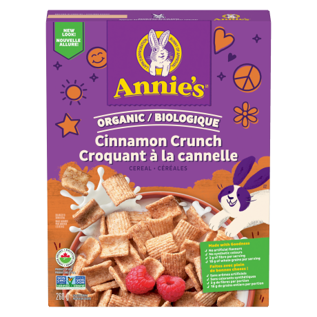 Annie'S Cereal Cinnamon Crunch - 10 Pack - Stocked Cases