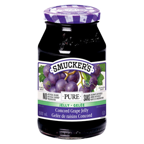 Smucker's Spread Pure Grape Jam (12X500ML)