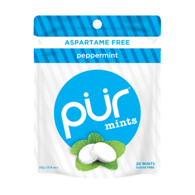 Pur Mint Tray Peppermint Bag (12X20'S) - Stocked Cases