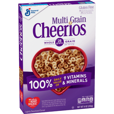 General Mills Cheerios Multigrain - 10 Pack - Stocked Cases