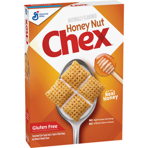 General Mills Cereal Honey Nuts Chex - 12 Pack - Stocked Cases