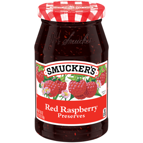 Smucker'S Spread Red Raspberry Jam - 12 Jars, 500Ml Each